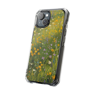 Velvet Flicker | Clear MagSafe Case