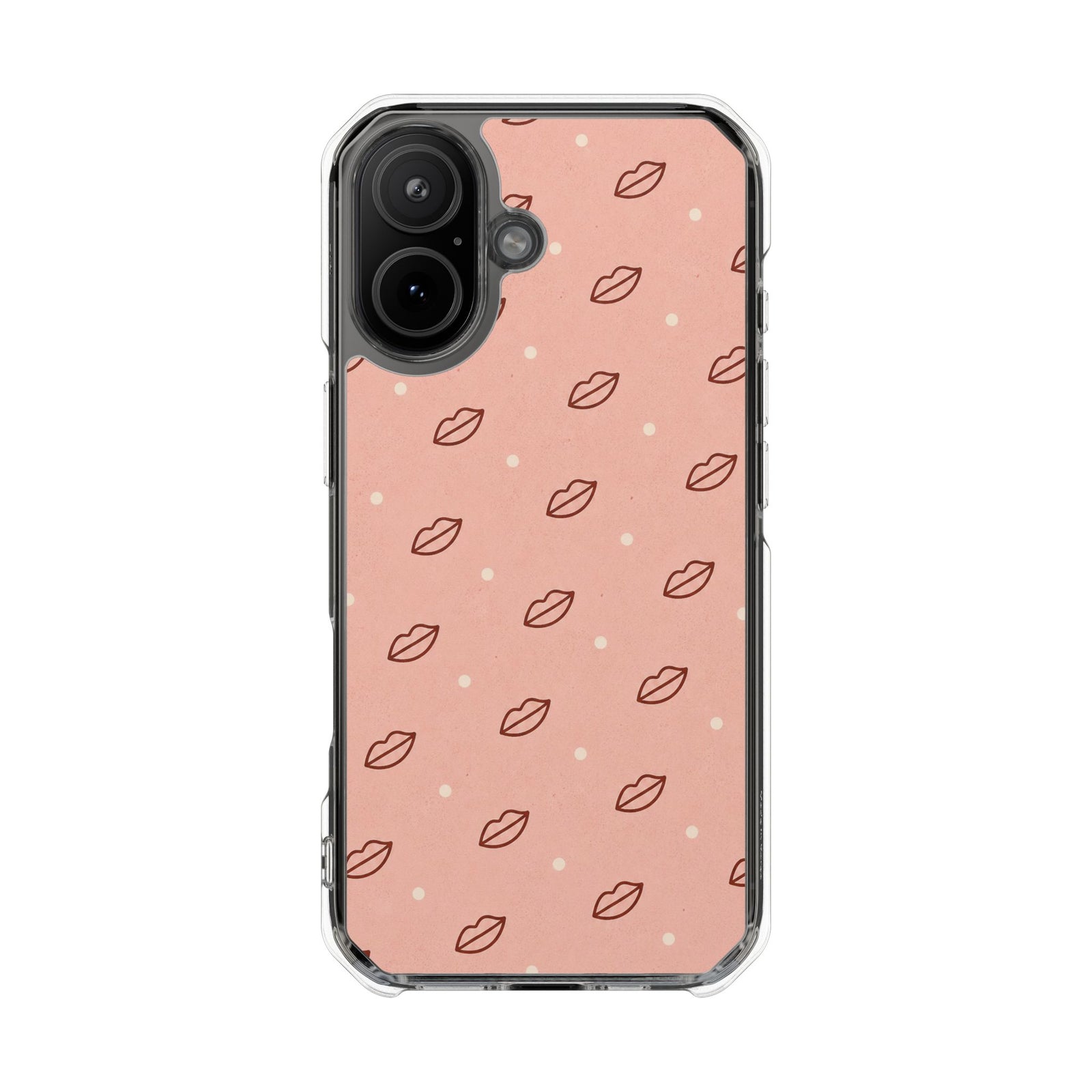 Pink Lips | Clear MagSafe Case