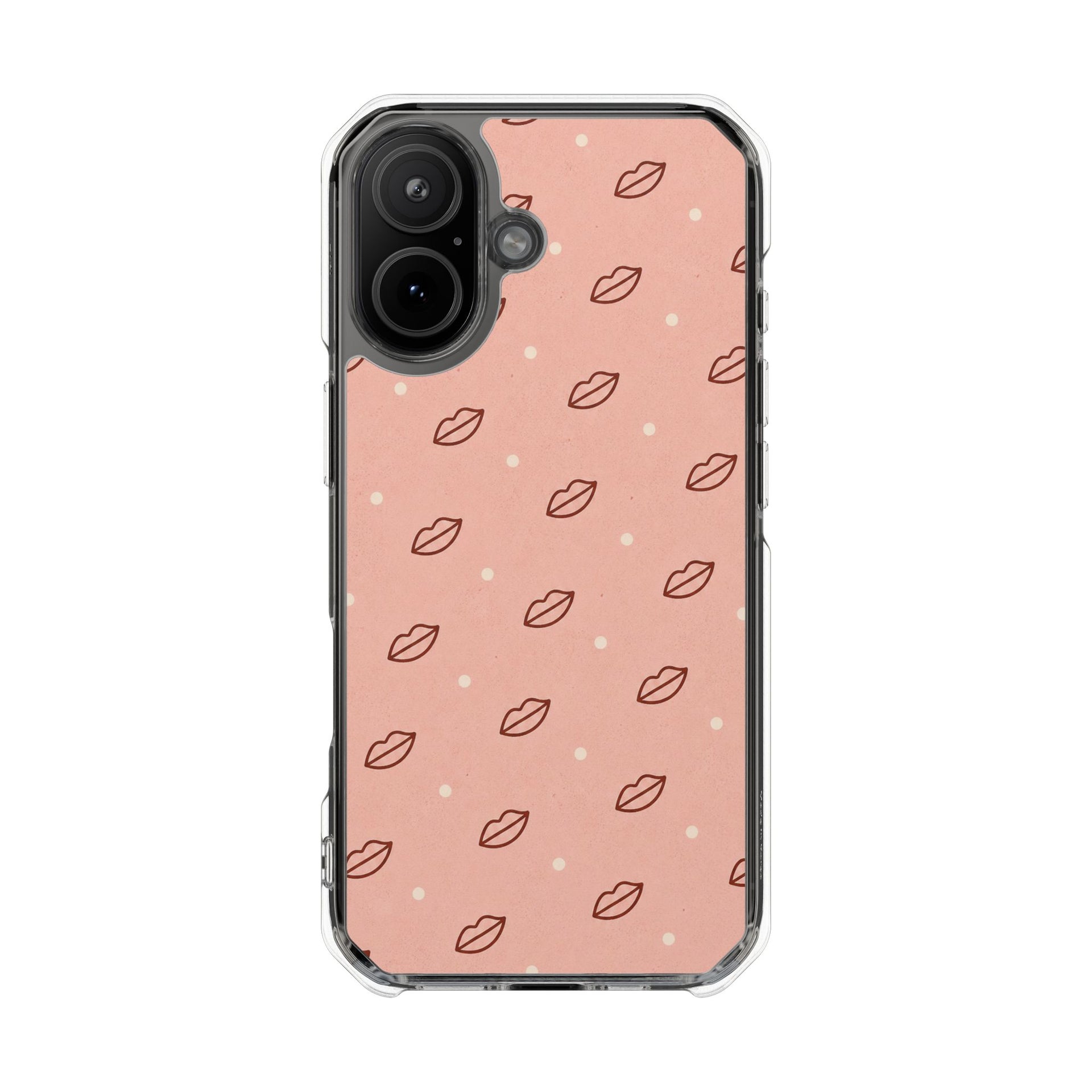 Pink Lips | Clear MagSafe Case