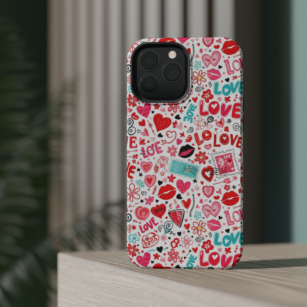 Sweetheart Doodle | Tough MagSafe Case