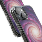 Cosmic Spiral | Clear MagSafe Case
