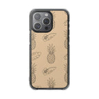 Pineapple Sketch | Clear MagSafe Case