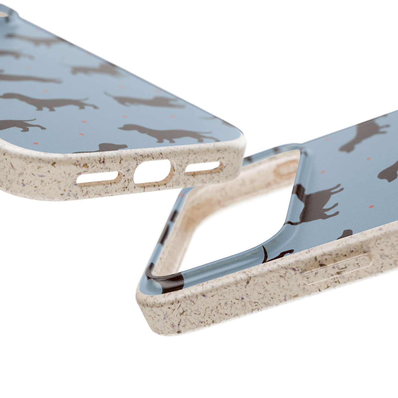 Powder Dachshunds | Biodegradable Case