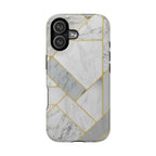 Gold Geo Marble | Tough MagSafe Case