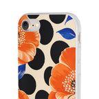 Polka Camellias | Frosted Clear Case — product image 53