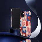 Patchwork Hearts | Tough Case — product image 100