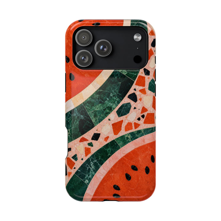 Watermelon Stonecut | Tough MagSafe Case