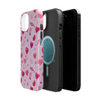 Pink Heartfall | Tough MagSafe Case