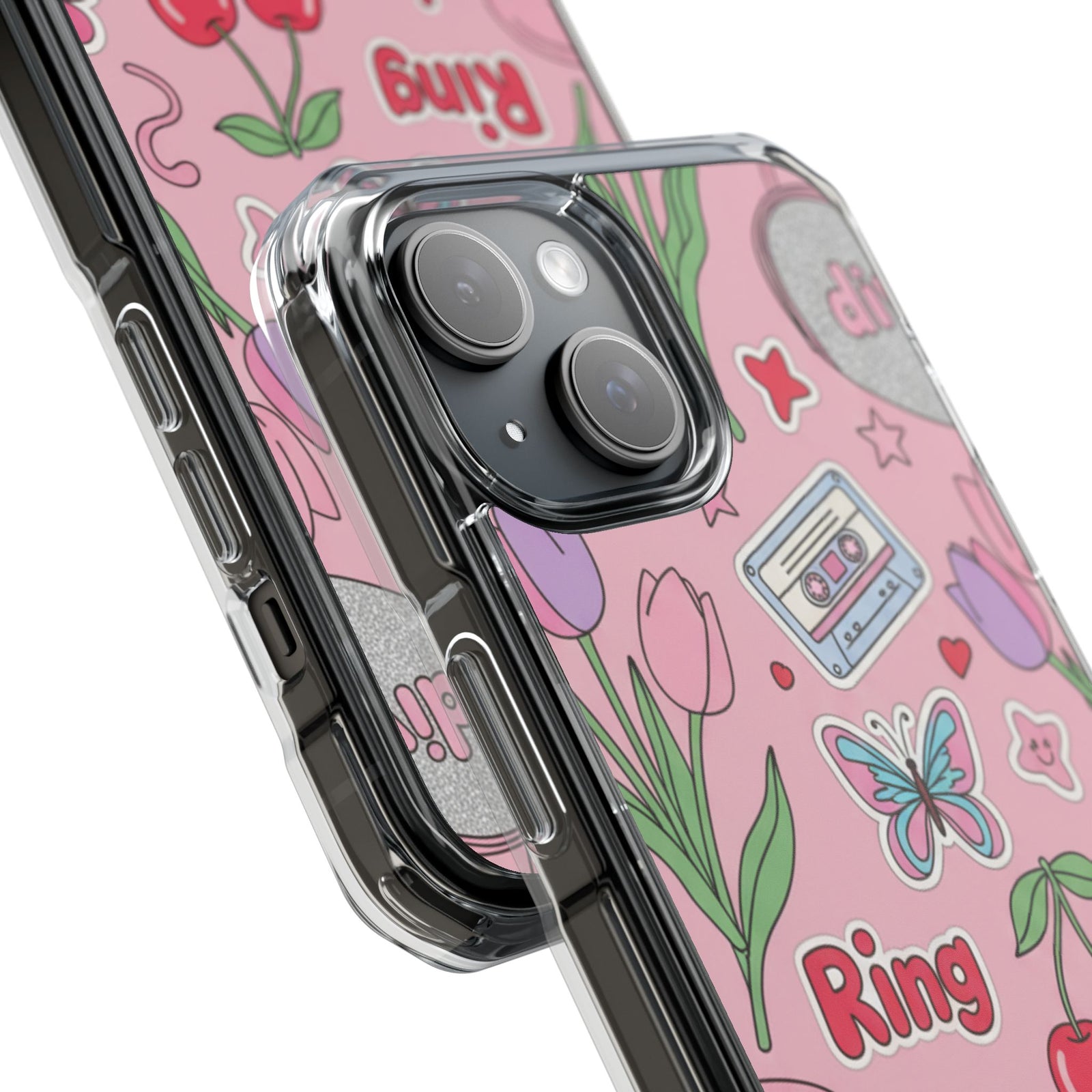 Amber Whisper | Clear MagSafe Case