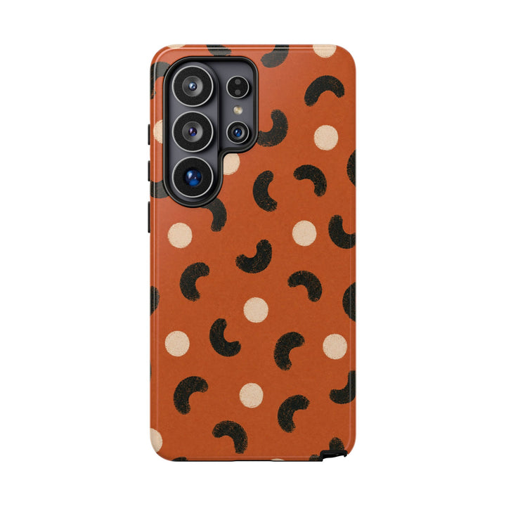 Terracotta Curves phone case design