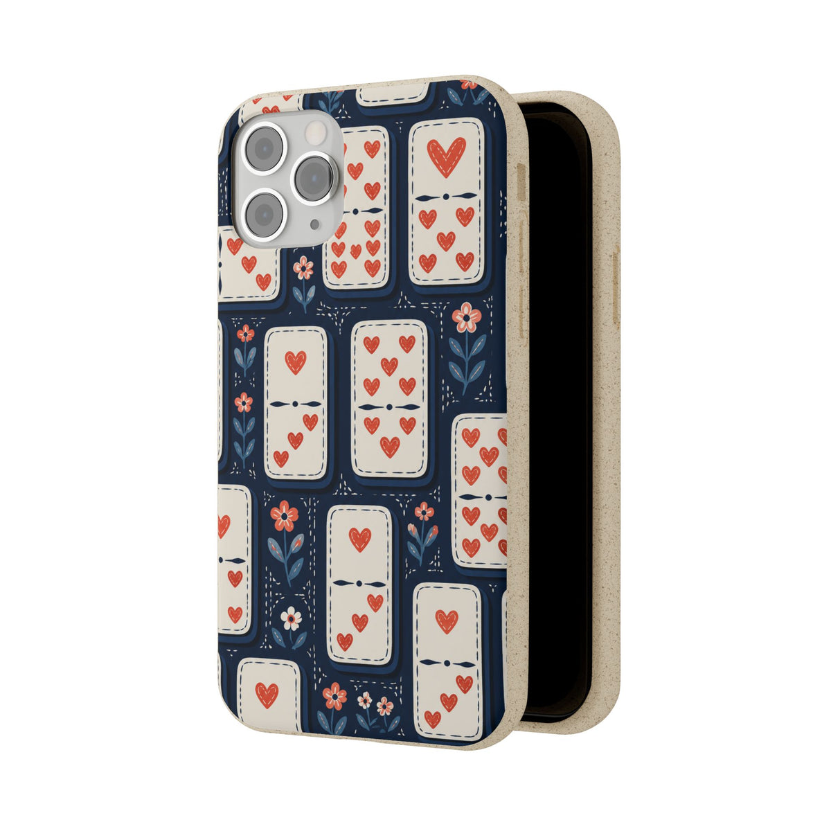 Heart Dominoes | Biodegradable Case — product image 30