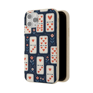 Heart Dominoes | Biodegradable Case — product image 30