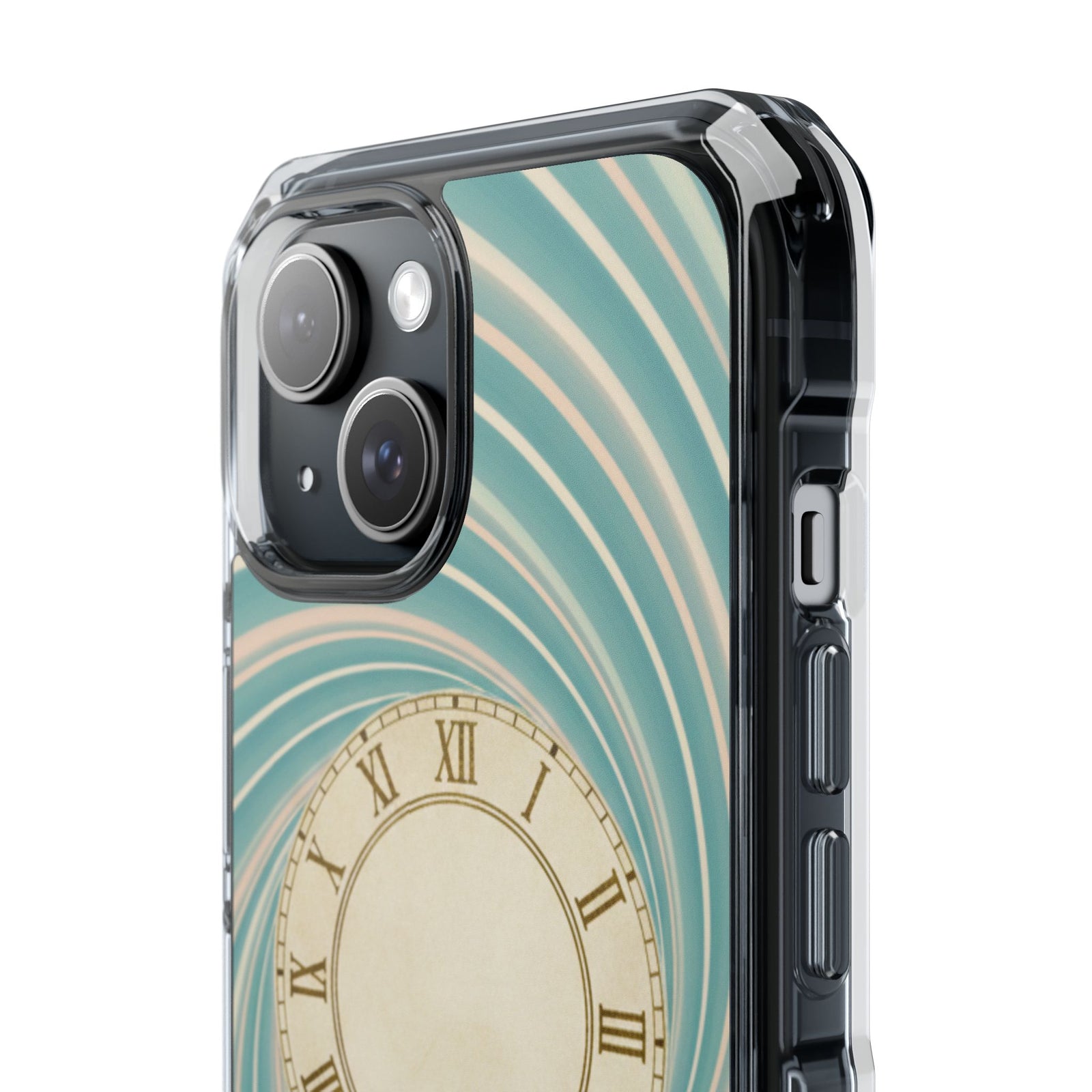 Clock Ripple | Clear MagSafe Case