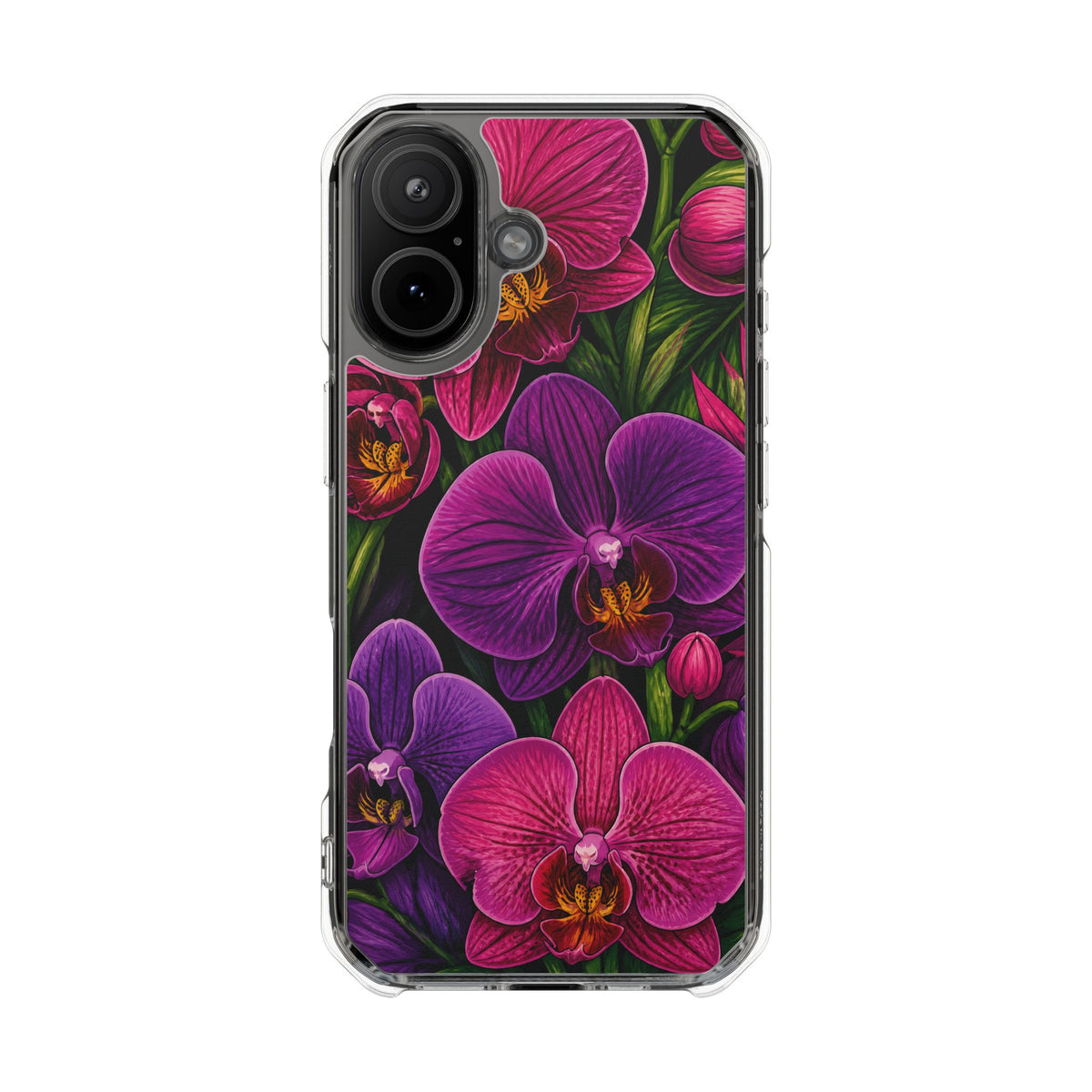 Orchid Rush | Clear MagSafe Case — product image 14