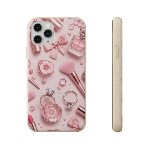 Blush Vanity coquette biodegradable case design