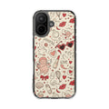 Rosy Meadow | Clear MagSafe Case