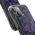 Starry Bloom | Clear MagSafe Case
