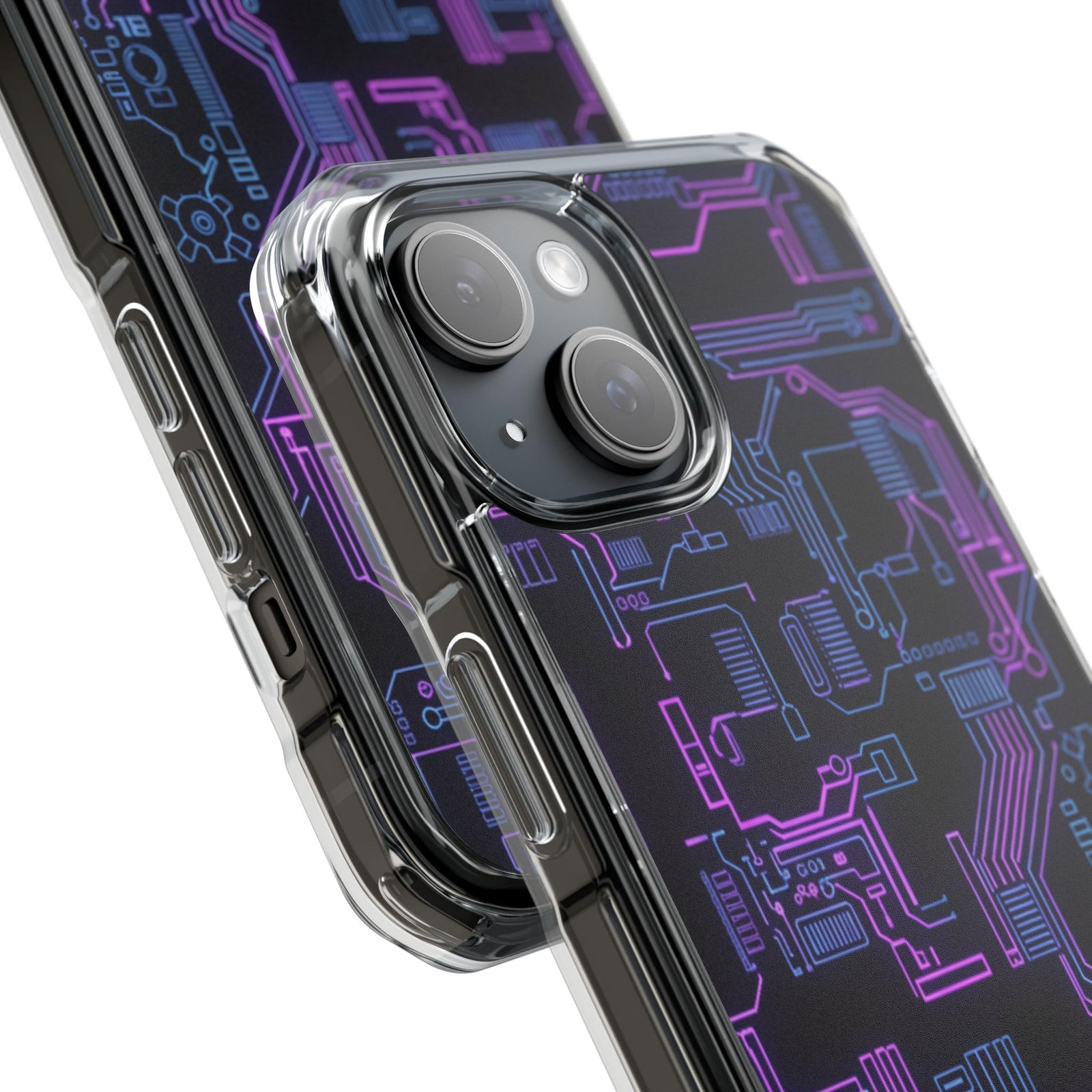 Starry Bloom | Clear MagSafe Case