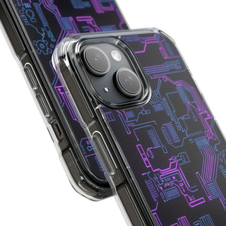 Starry Bloom | Clear MagSafe Case