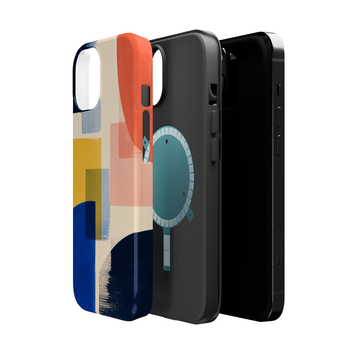 Brush Squares | Tough MagSafe Case — product image 44