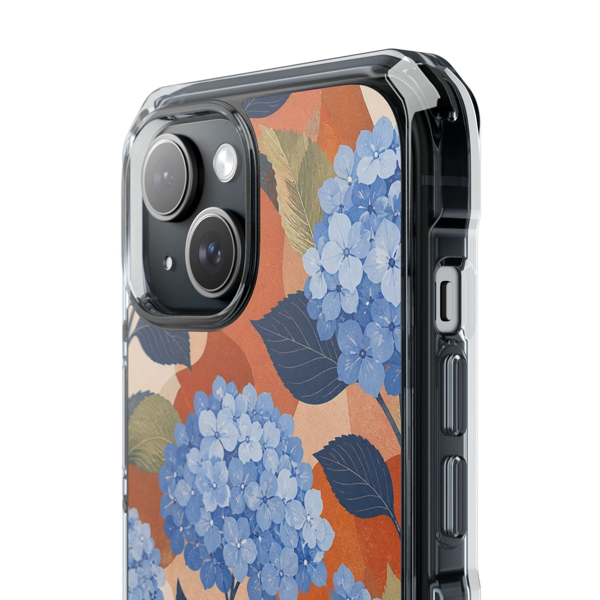 Brownstone Hydrangeas | Clear MagSafe Case — product image 19