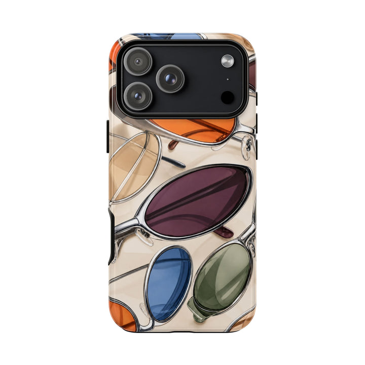Persimmon Grid | Tough Case