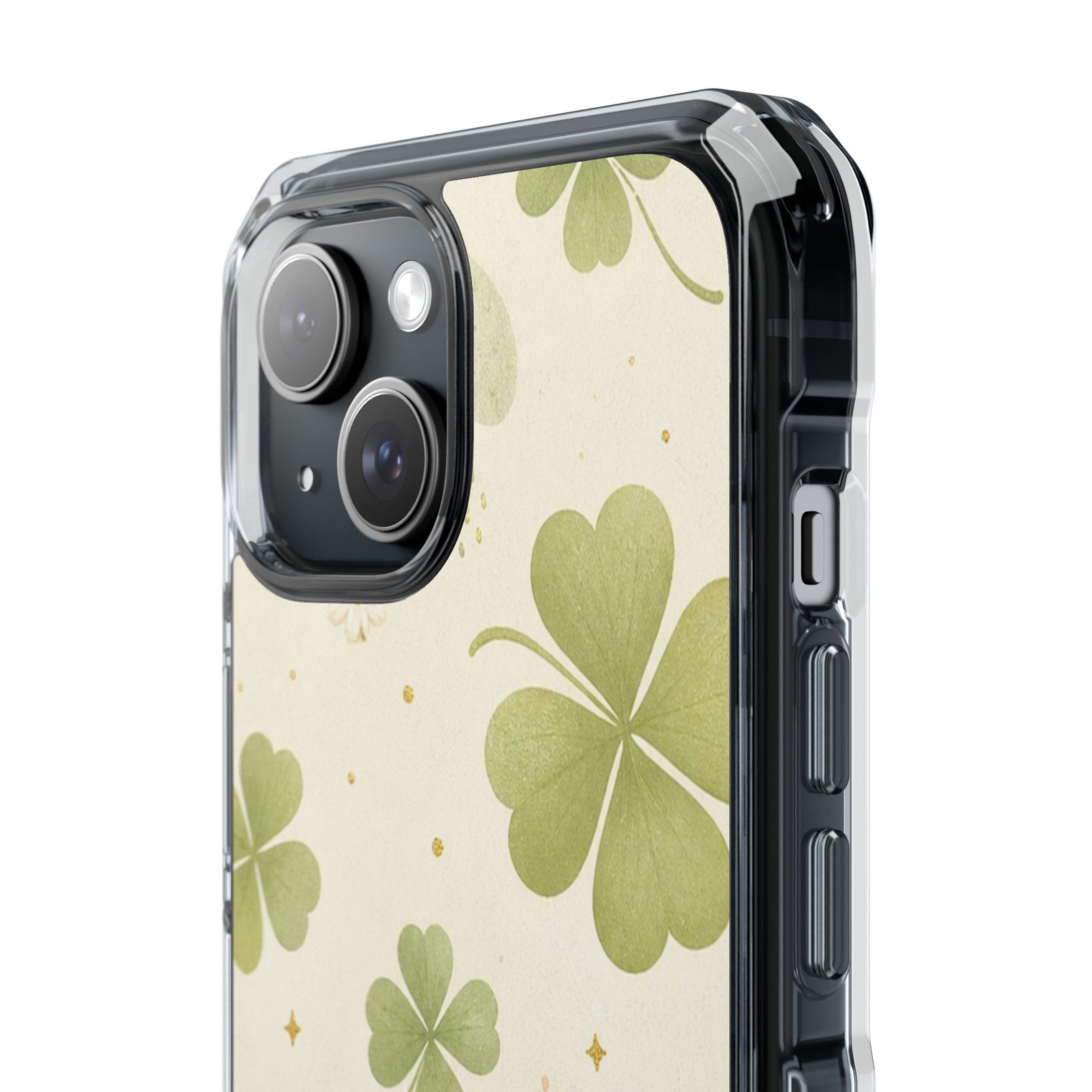 Matcha Clover | Clear MagSafe Case