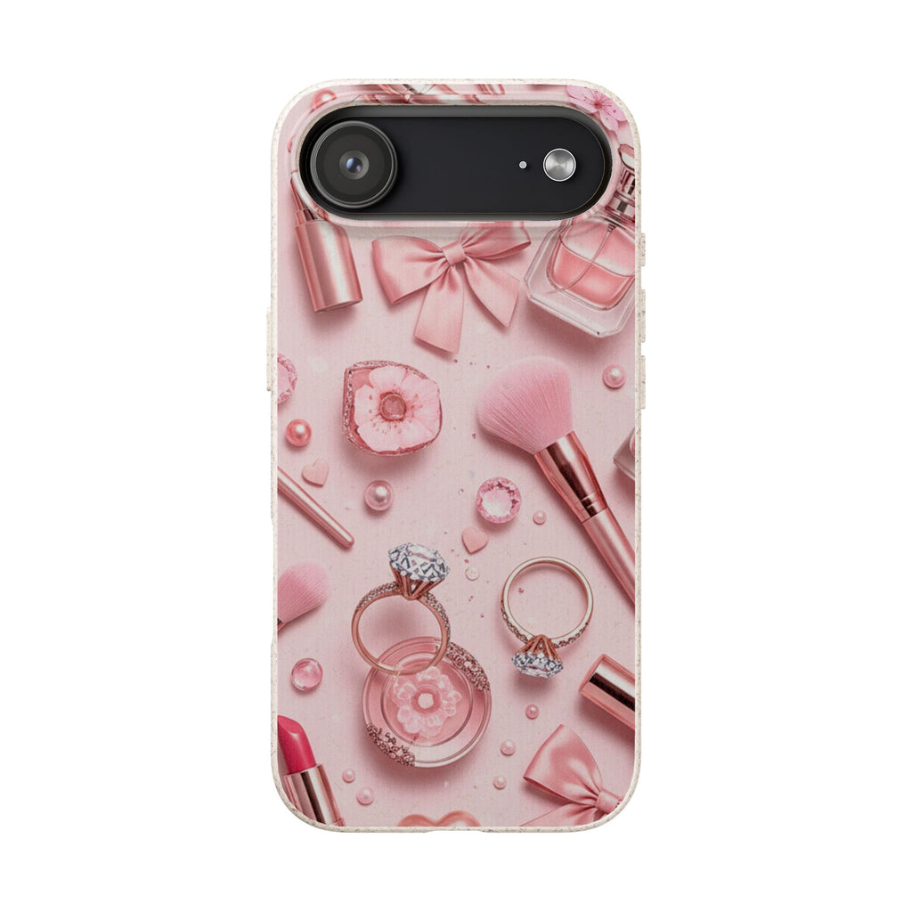 Blush Vanity coquette biodegradable case design