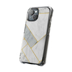 Coral Orbit | Clear MagSafe Case