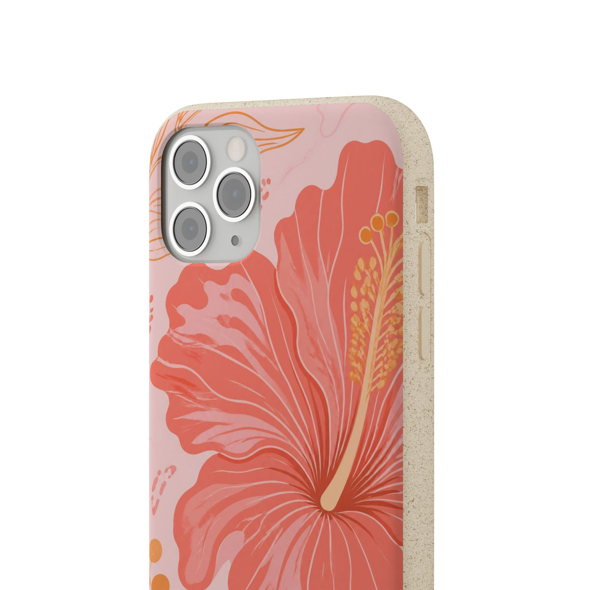 Coral Hibiscus | Biodegradable Case — product image 31