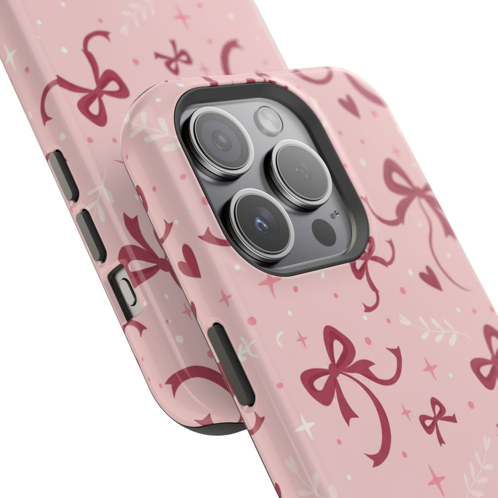 Coquette Bow Print | Tough MagSafe Case