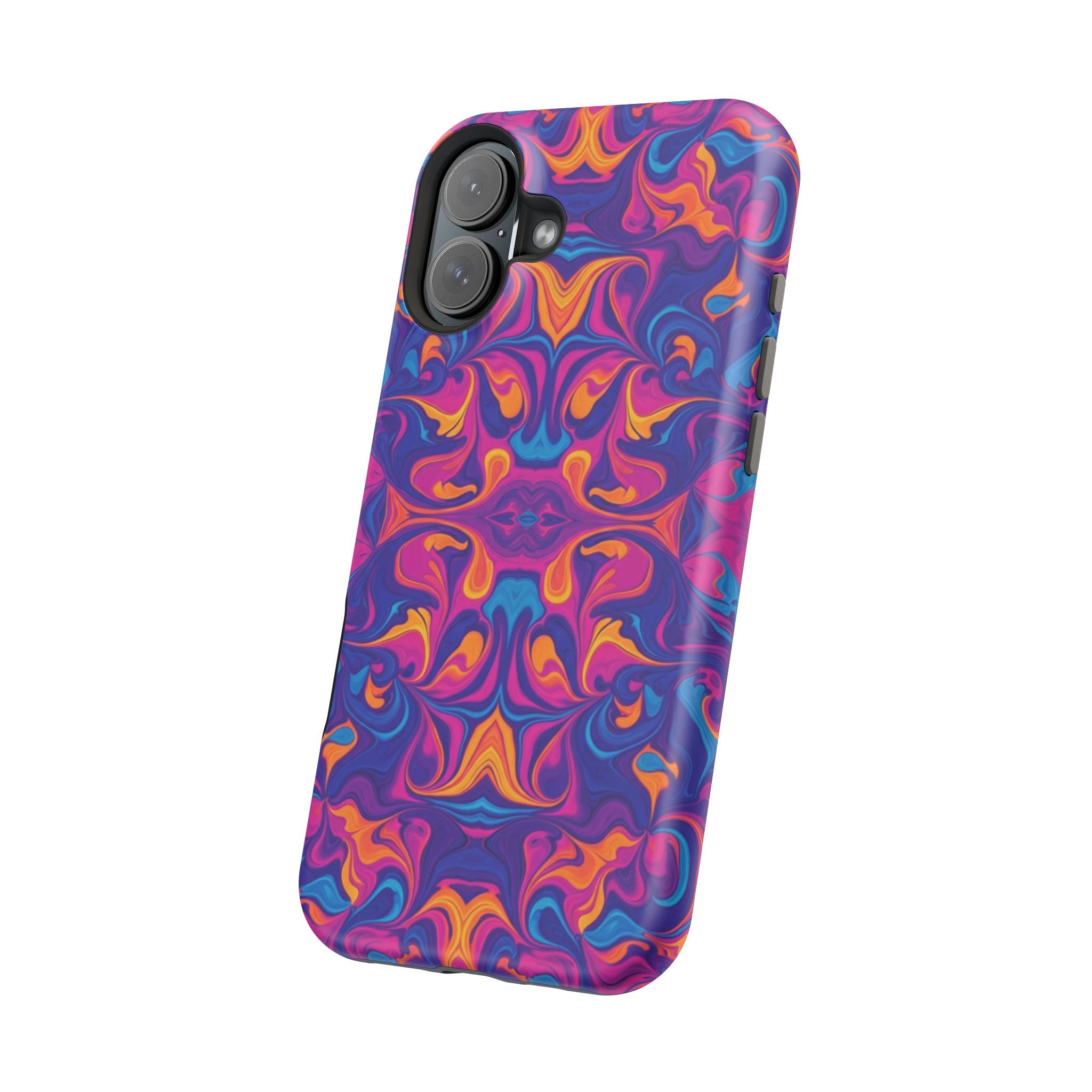 Neon Swirl | Tough MagSafe Case