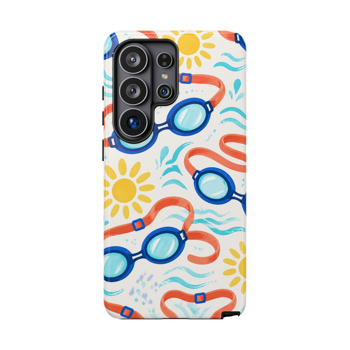 Cobalt Goggles phone case design
