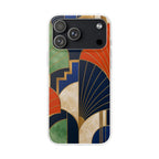Deco Fans | Frosted Clear Case — product front view