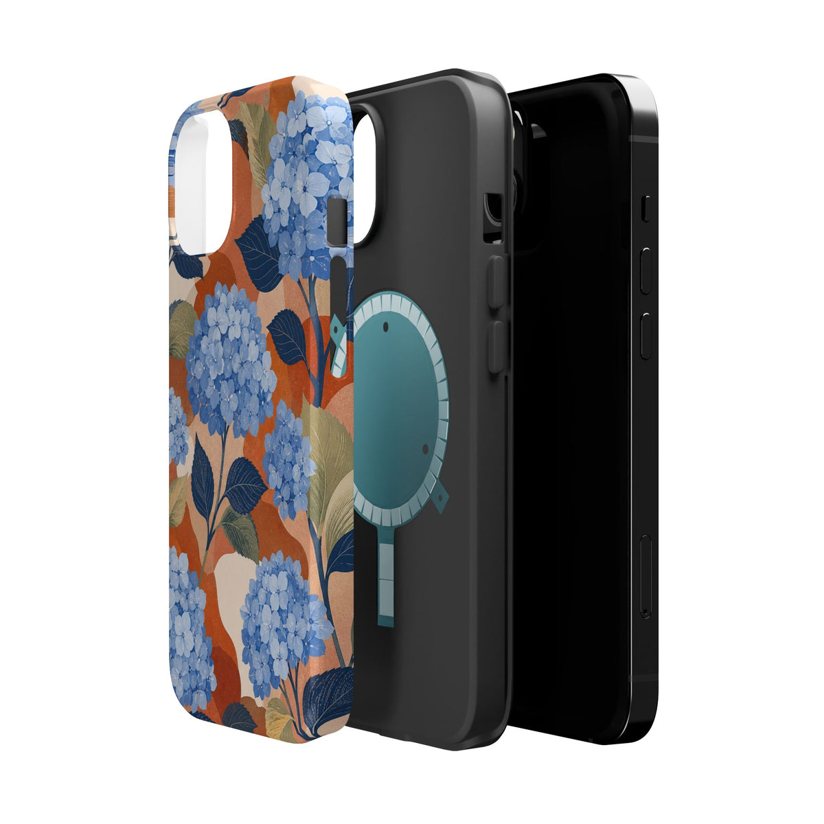 Brownstone Hydrangeas | Tough MagSafe Case — product image 44