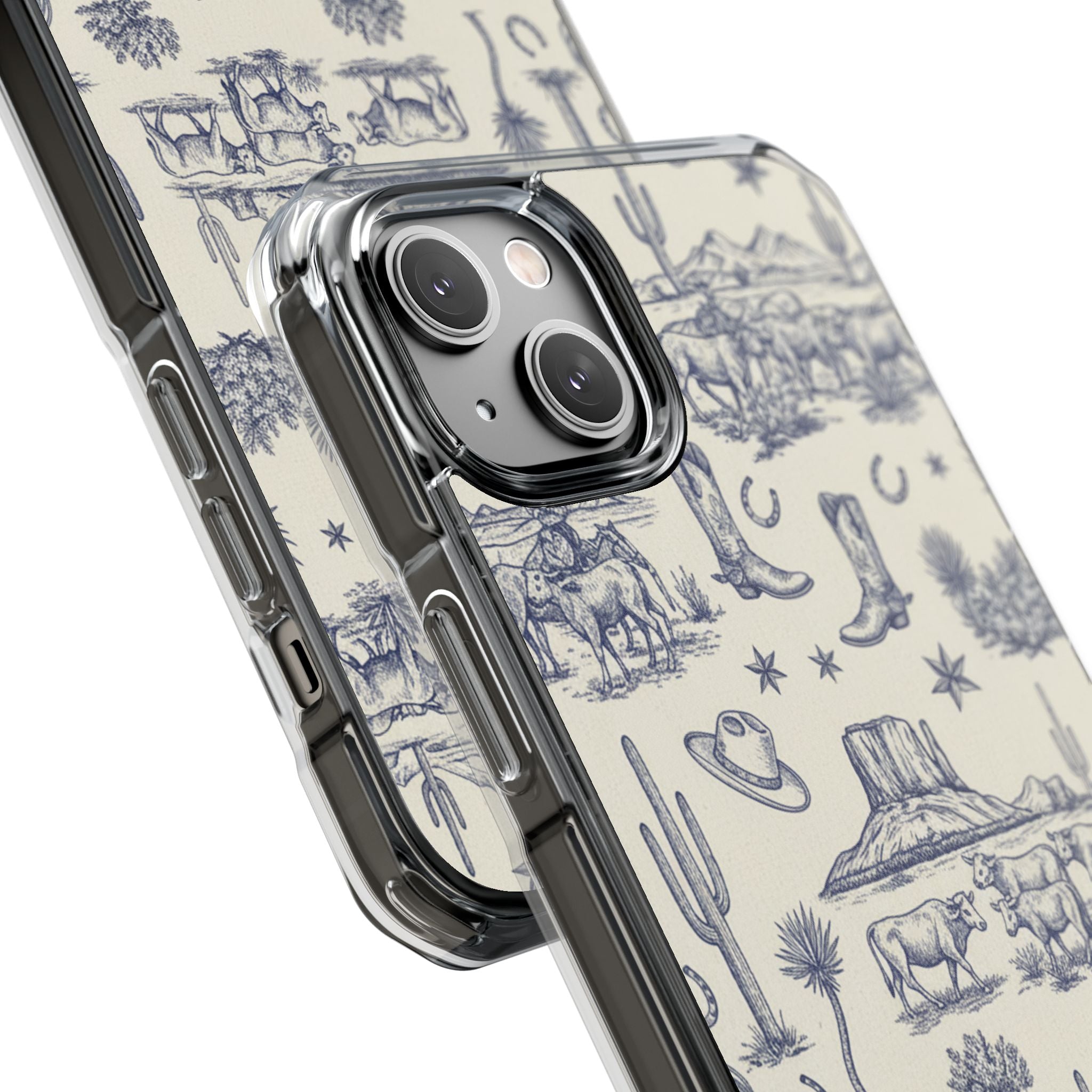 Whimsical Toile | Clear MagSafe Case