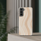 Ivory Waves | Clear Case