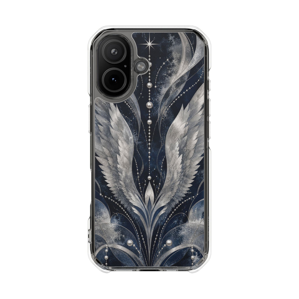 Silver Wings | Clear MagSafe Case — product image 14