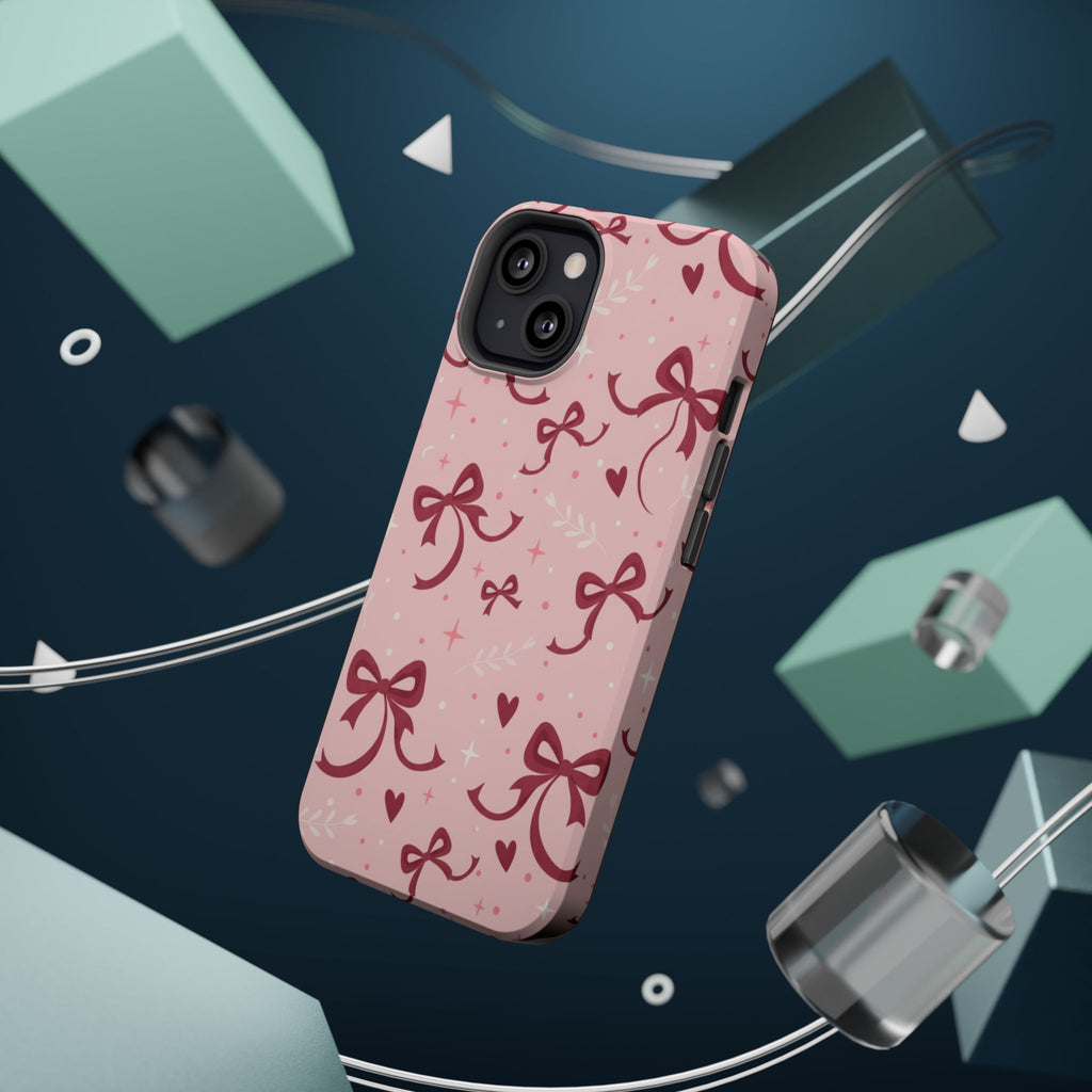 Coquette Bow Print | Tough MagSafe Case