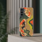 Khaki Koi | Clear Case