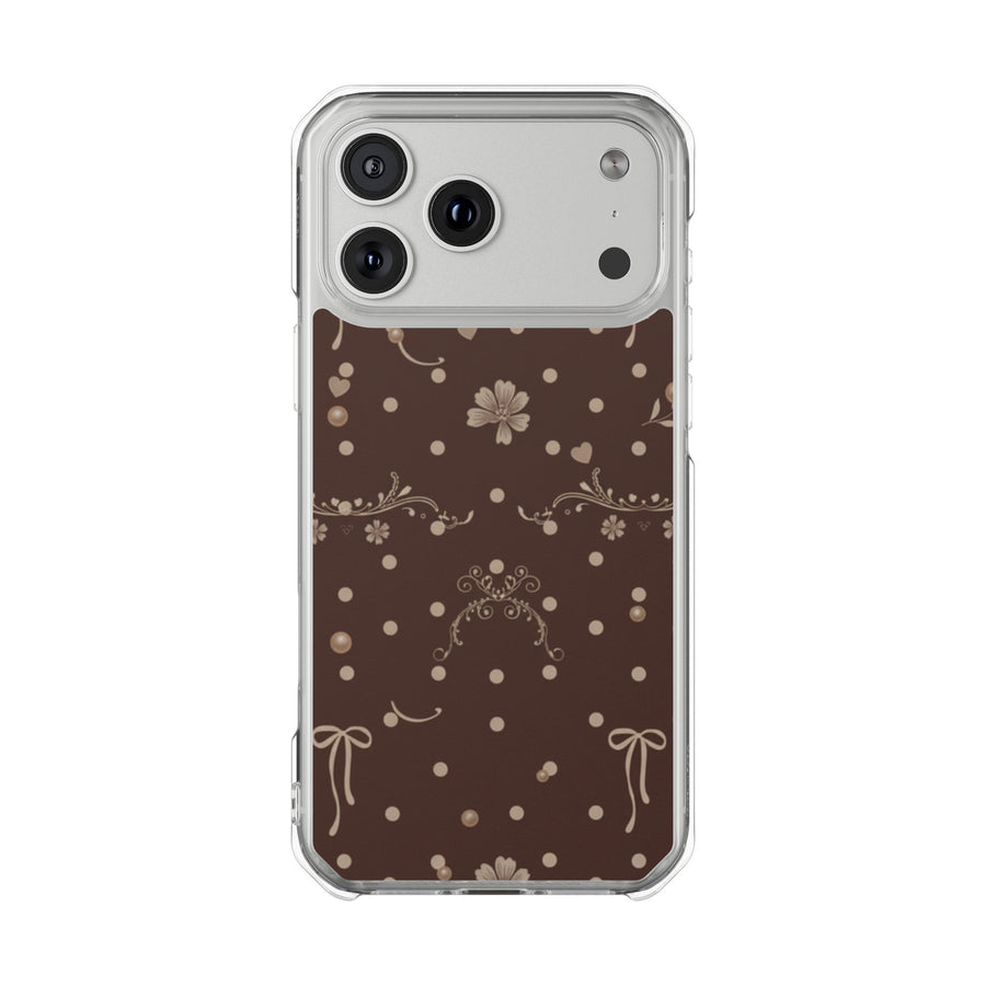 Cozy Glow | Clear MagSafe Case