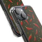 Olive Chili | Clear MagSafe Case