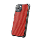 Tomato Diagonal | Clear MagSafe Case
