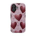 Blush Hearts | Tough MagSafe Case