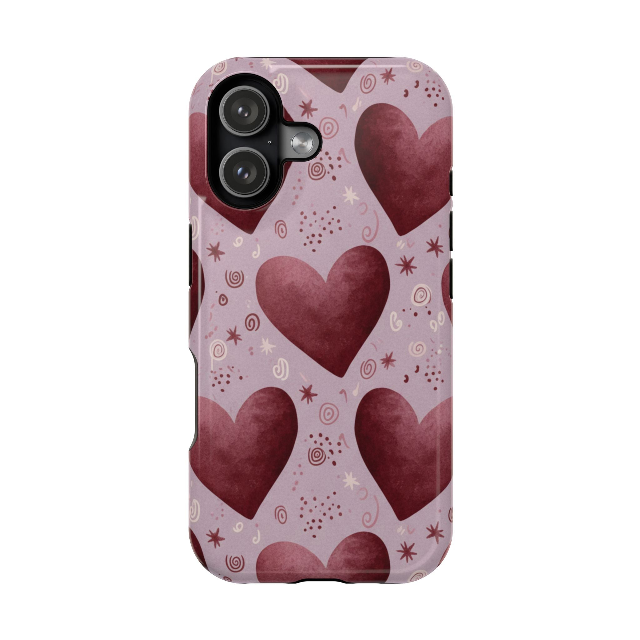 Blush Hearts | Tough MagSafe Case