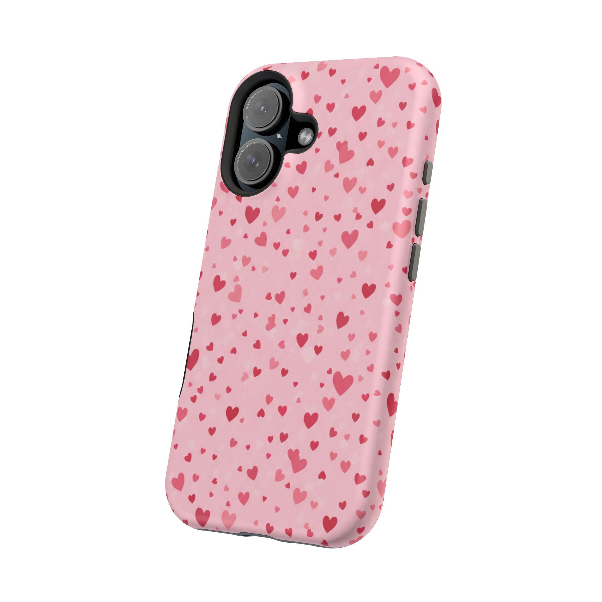 Blush Ditsy Heart | Tough MagSafe Case