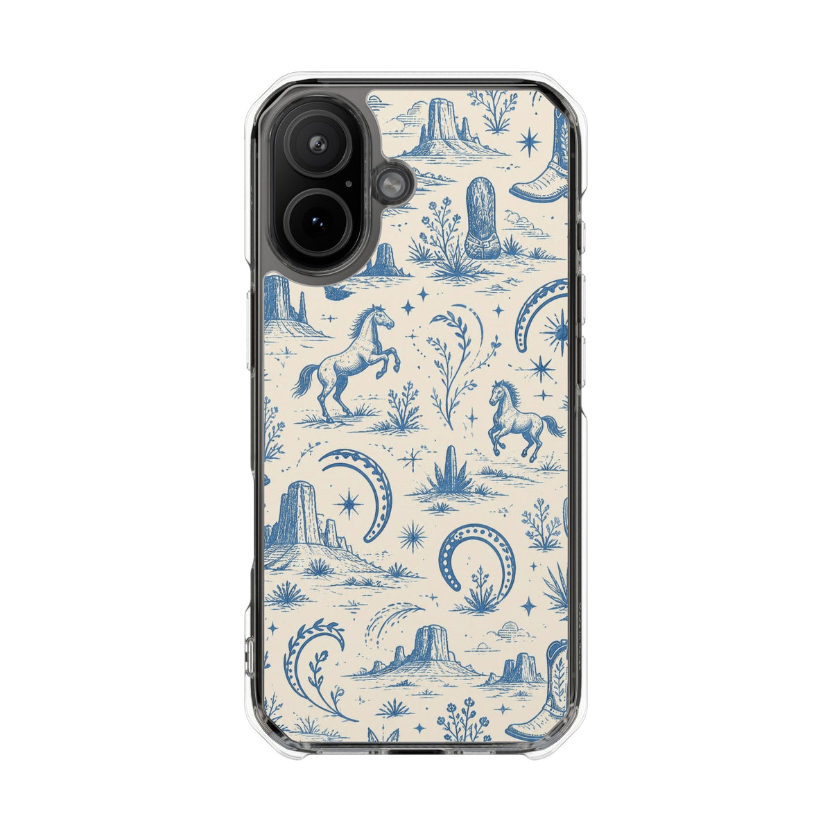 Desert Toile | Clear MagSafe Case — product image 14