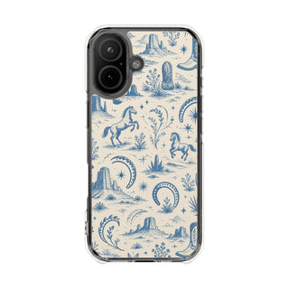 Desert Toile | Clear MagSafe Case — product image 14