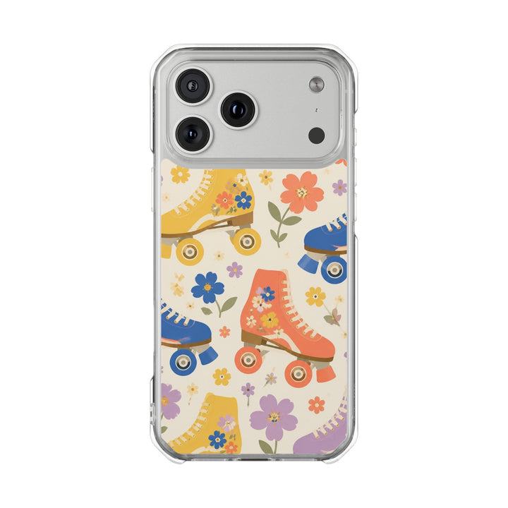 Roller Florals | Clear MagSafe Case