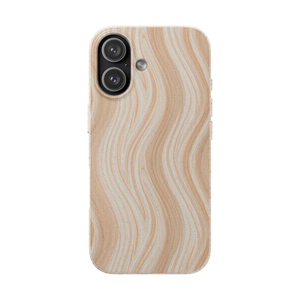 Wavy Wood Vein | Biodegradable Case